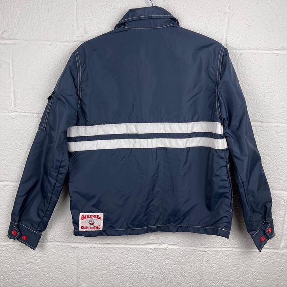 Birdwell Beach Britches Competition Jacket Navy and White Stripes Size M - Picture 5 of 13